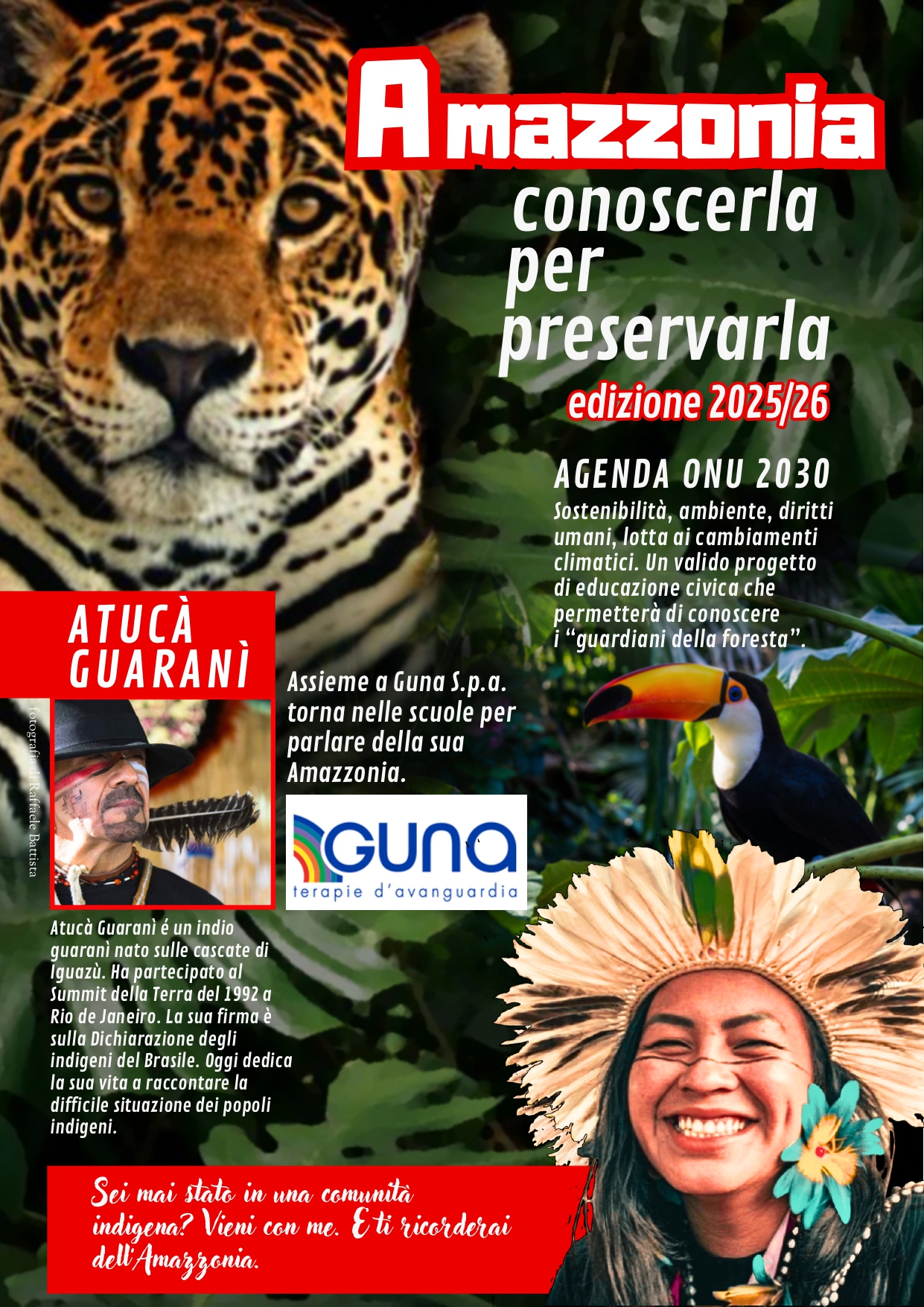 AMAZZONIA conoscerla per preservarla – CPIA 1 di Roma